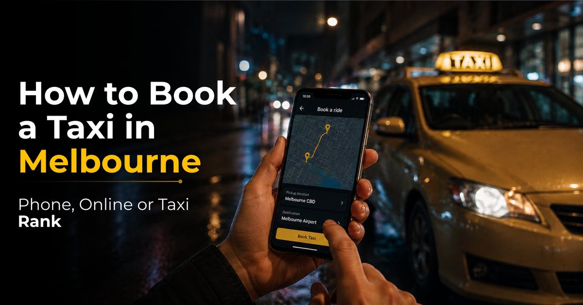 How to book a taxi in Melbourne