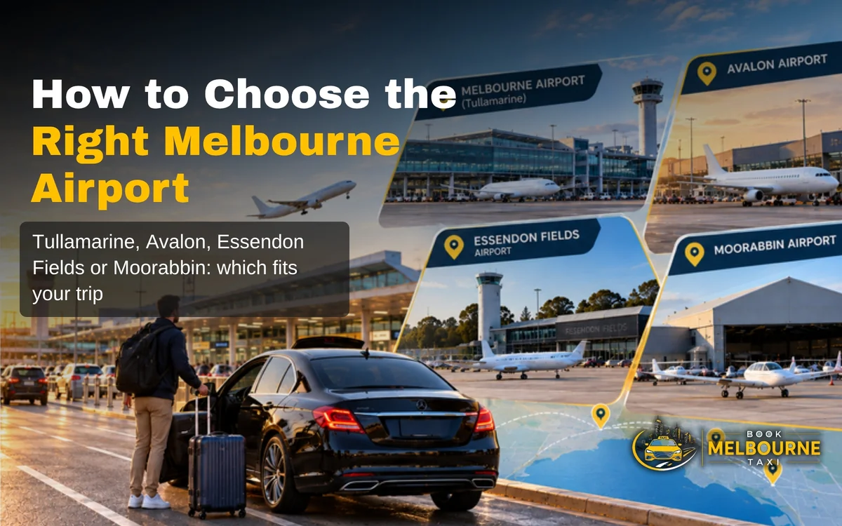 Traveller checking the departures board at a Melbourne airport